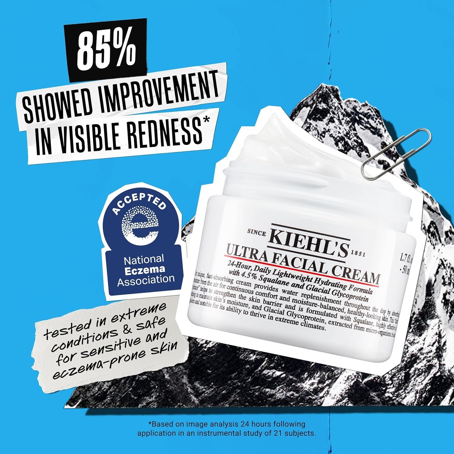 Kiehl's Ultra Facial Cream, with 4.5% Squalane to Strengthen Skin's Moisture Barrier, Skin Feels Softer and Smoother, Long-Lasting Hydration, Easy and Fast-Absorbing, Suitable for All Skin Types - Image 3